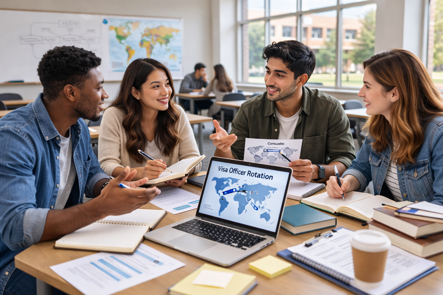 Visa Officers Rotate