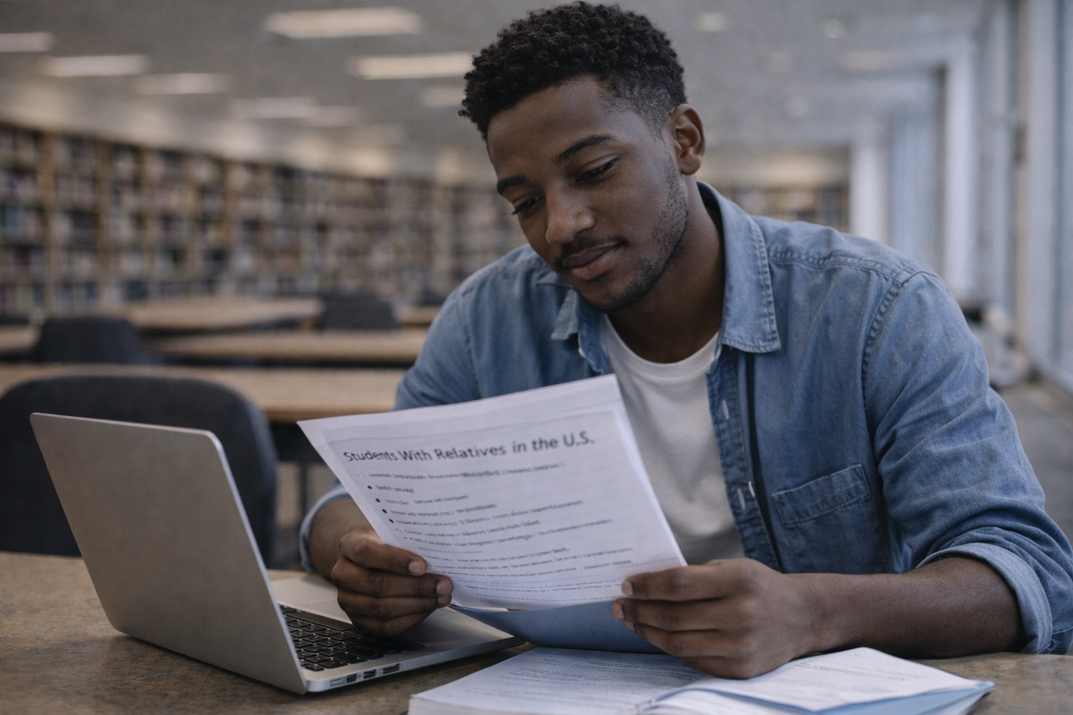 Relatives in the U.S.