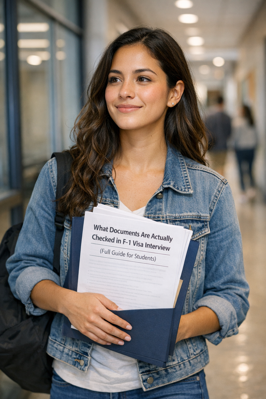 Checked in F-1 Visa Interview